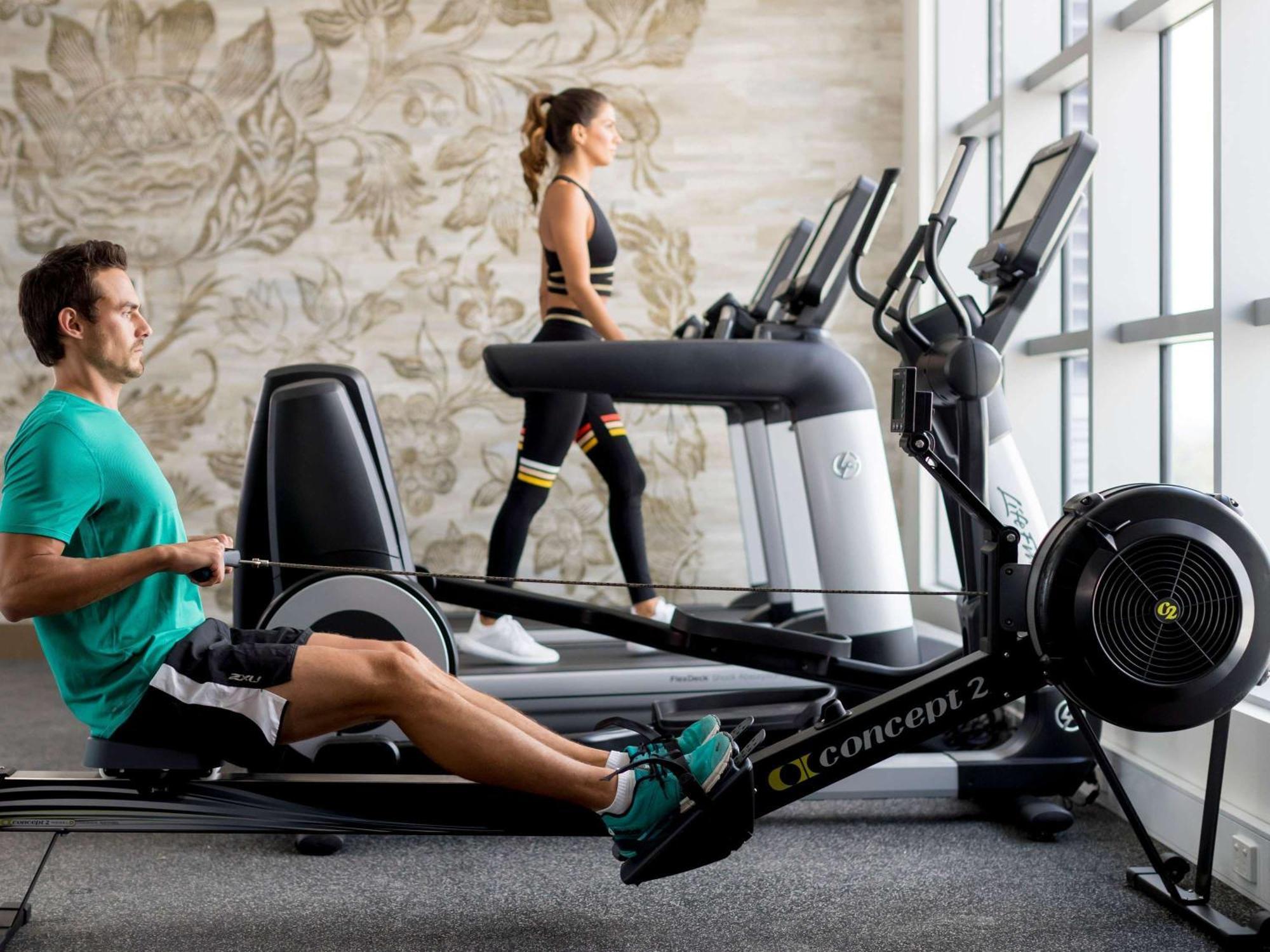 The William Inglis Mgallery Warwick Farm Exterior photo A Concept 2 model C in a gym